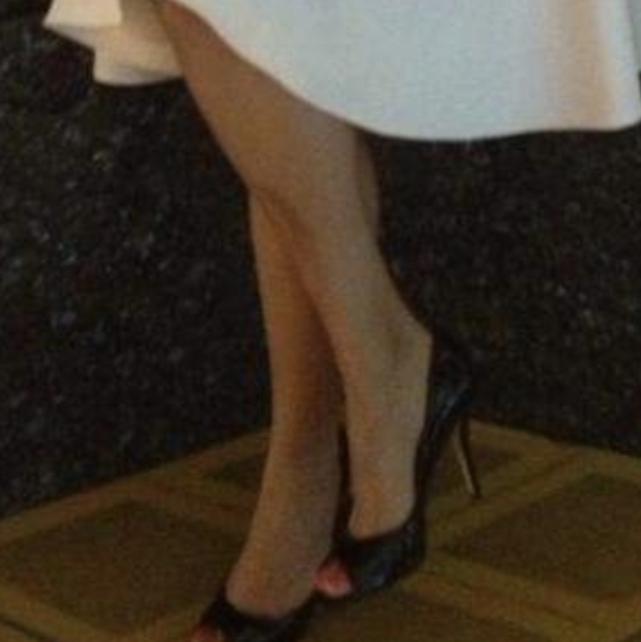 Enzo Angiolini black peep toes - Picture 4 of 5